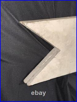 Vintage double Sided Wood Sign From Schneider Auto Center In Trinway, Ohio