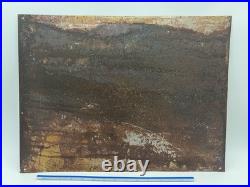 Vintage farmers co-op metal agriculture advertising sign Vintage farmers co-op metal agriculture advertising sign