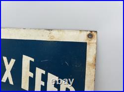Vintage farmers co-op metal agriculture advertising sign Vintage farmers co-op metal agriculture advertising sign