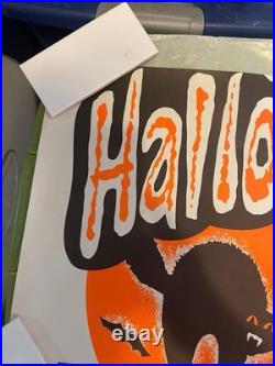 Vintage halloween store sign From Ben Franklin Variety Store 50's-60's Vintage halloween store sign From Ben Franklin Variety Store 50's-60's