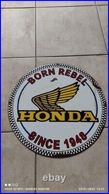 Vintage honda motorcycle signs Vintage honda motorcycle signs