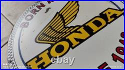 Vintage honda motorcycle signs Vintage honda motorcycle signs