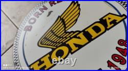 Vintage honda motorcycle signs Vintage honda motorcycle signs