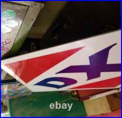 Vintage look Old Style DX Gasoline Gas Station Sign hot rod garage art