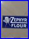 Vintage-model-Zephyr-Flour-Advertising-Sign-Steel-plate-Rusty-Spot-No-Porcelain-01-dfna