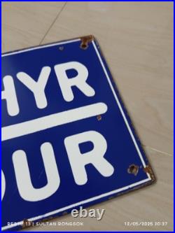 Vintage model Zephyr Flour Advertising Sign Steel plate Rusty Spot No Porcelain Vintage model Zephyr Flour Advertising Sign Steel plate Rusty Spot No Porcelain
