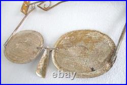 Vintage old Optometrist's advertisement / trade sign specs with wall bracket