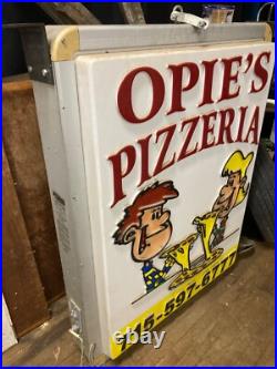 Vintage original lighted advertising signs Vintage original lighted advertising signs