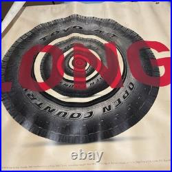 Vintage toyo tires Tire Banner Advertising Sign 60 by 35 1/2