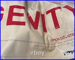 Vintage toyo tires Tire Banner Advertising Sign 60 by 35 1/2
