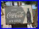 Vtg-1950-s-Drink-Coca-Cola-Ice-Cold-Metal-Advertising-Store-Sign-Bottle-Soda-Pop-01-dt