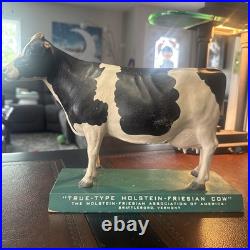 Vtg 1950s True Type Holstein Friesian Cow the Holstein Association of America