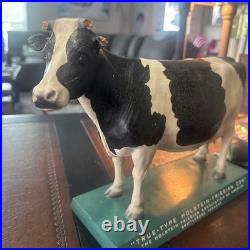 Vtg 1950s True Type Holstein Friesian Cow the Holstein Association of America