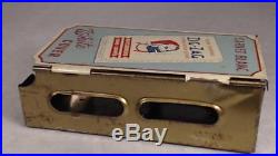 Vtg Zig Zag Tin Cigarette Tobacco Rolling Paper Dispenser Advertising Sign Store