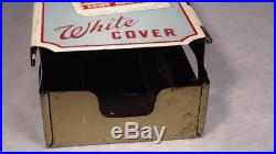 Vtg Zig Zag Tin Cigarette Tobacco Rolling Paper Dispenser Advertising Sign Store