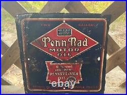 WoW Rare? &? Penn Rad Motor Original Vintage Metal